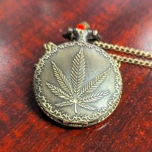 Leaf Pocket Watch